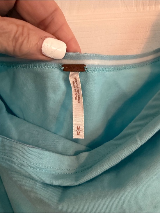 Free People Dresses & Skirts - Free People Strapless Dress in Light Blue